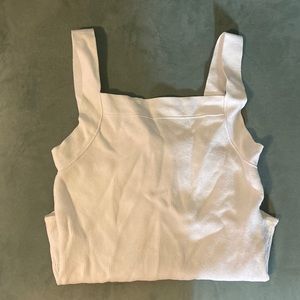Abercrombie white tank bodysuit.